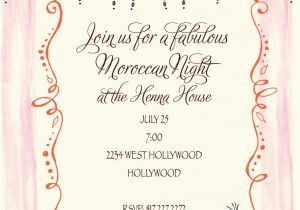 Moroccan Birthday Invitations Quick View Bik Wch 31 Quot Keep On Moroccan You Invitation Quot