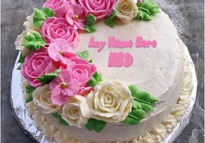 Most Beautiful Birthday Flowers Beautiful Flower Happy Birthday Cakes with Name