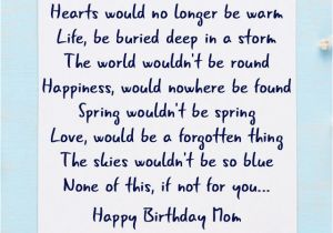 Mother Birthday Card Poems Birthday Poems for Mom Wishesmessages Com