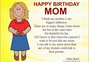 Mother to son Happy Birthday Quotes Happy Birthday Mom Quotes Quotes and Sayings