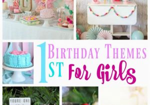 Motif for 1st Birthday Girl 20 1st Birthday themes for Girls Stylish Cravings