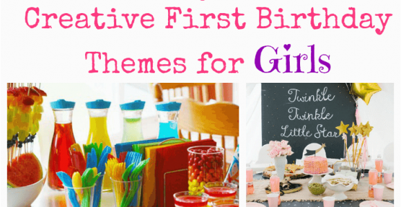 Motif for 1st Birthday Girl 34 Creative Girl First Birthday Party themes and Ideas