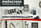 Motocross Birthday Party Decorations A Boy S Motocross Birthday Party Spaceships and Laser Beams