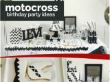 Motocross Birthday Party Decorations A Boy S Motocross Birthday Party Spaceships and Laser Beams