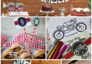 Motorcycle Birthday Decorations 25 Best Ideas About Motorcycle Birthday Parties On
