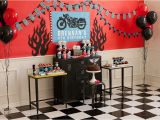 Motorcycle Birthday Decorations Motorcycle Birthday Party A Boy 39 S Birthday Biker Rally