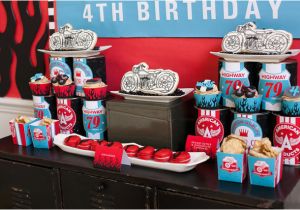 Motorcycle Birthday Decorations Motorcycle Birthday Party Biker Celebration Ideas