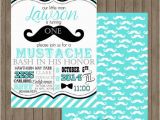 Moustache Birthday Invitations Items Similar to Mustache Invitation On Etsy