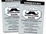 Moustache Birthday Invitations Party Simplicity Mustache Trend Invitation Design Challenge