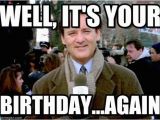 Movie Birthday Meme Well It 39 S Your Groundhog Day Bill Murray Meme On Memegen