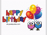 Moving Happy Birthday Cards Happy Birthday Cute Flashing Animated Birthday Card for