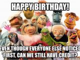 Muppets Happy Birthday Meme Security Muppet Birthday