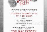 Murder Mystery Birthday Party Invitations Clue Birthday Invitation Murder Mystery Party Customizable