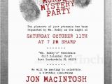 Murder Mystery Birthday Party Invitations Clue Birthday Invitation Murder Mystery Party Customizable