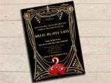 Murder Mystery Birthday Party Invitations Murder Mystery Great Gatsby Inspired Party Invitation Black