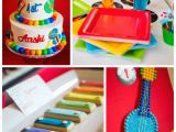 Music Decorations for Birthday Party Kara 39 S Party Ideas Baby Jam Musical themed 1st Birthday Party