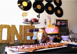 Music Decorations for Birthday Party Music themed Birthday Party Ideas Photo 1 Of 12 Catch