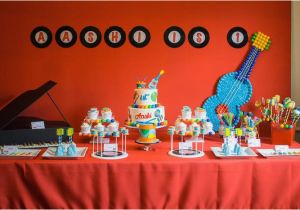 Music themed Birthday Decorations Baby Jam Musical themed 1st Birthday Party