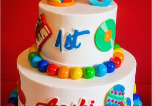 Music themed Birthday Decorations Kara 39 S Party Ideas Baby Jam Musical themed 1st Birthday Party