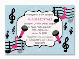 Music themed Birthday Invitations Music themed Birthday Party Invitations Best Party Ideas