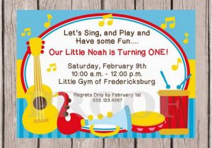 Music themed Birthday Invitations Music themed Birthday Party Invitations Dolanpedia