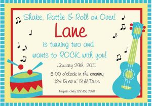 Music themed Invitations for Birthday Music Birthday Invitation Music Birthday Music