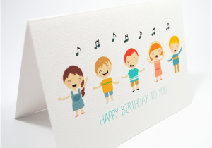 Musical Birthday Cards for Children Happy Birthday Card Kids Singing Happy Birthday Hbc169