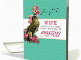 Musical Birthday Cards for Husband Wife Singing Bird with Pink Flowers Note for Mother 39 S