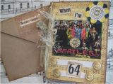 Musical Birthday Cards when Im 64 Beatles Birthday Card when I 39 M 64 Sgt Pepper 39 S