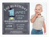 Mustache First Birthday Invitations Chalkboard Mustache 1st Birthday Party Invitation Zazzle