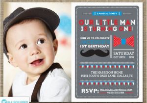 Mustache First Birthday Invitations Items Similar to Mustache Invitation Little Man Birthday