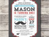 Mustache Invitations for First Birthday Diy Printable Little Man Invitation Mustache Birthday
