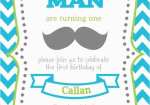Mustache Invitations for First Birthday Items Similar to Mustache Bash First Birthday Invitation