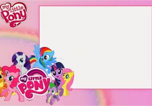 My Little Pony Birthday Cards Free Mini Kit De My Little Pony Oh My Fiesta Friki
