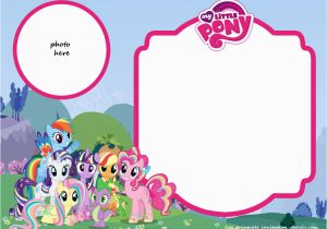 My Little Pony Birthday Cards Free My Little Pony Birthday Invitation Template Equestria