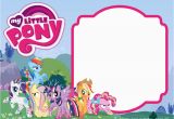 My Little Pony Birthday Cards Free My Little Pony Birthday Invitation Template Equestria