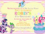My Little Pony Birthday Cards Free My Little Pony Birthday Invitations Designs Ideas