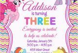 My Little Pony Birthday Cards Free My Little Pony Birthday Party Invitation Digital