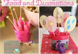 My Little Pony Birthday Party Ideas Decorations My Little Pony Birthday Party Food and Decorating Ideas