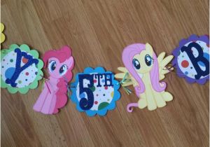 My Little Pony Happy Birthday Letter Banner Items Similar to My Little Pony Main 6 Happy Birthday and