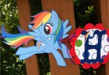 My Little Pony Happy Birthday Letter Banner Items Similar to My Little Pony Rainbow Dash Happy