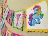My Little Pony Happy Birthday Letter Banner My Little Pony Birthday Banner Party by Celebrationbanner