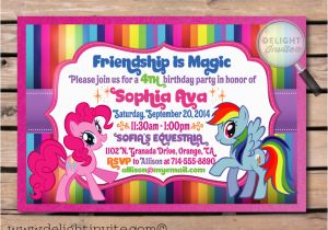 My Little Pony Personalized Birthday Invitations 2 Innovative My Little Pony Birthday Invitations