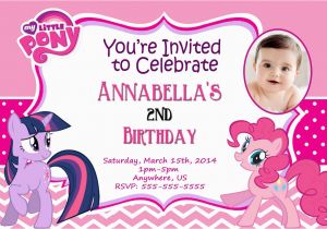 My Little Pony Personalized Birthday Invitations My Little Pony Personalized Birthday Invitations Best