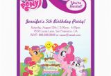 My Little Pony Personalized Birthday Invitations Personalized My Little Pony Birthday Invitations