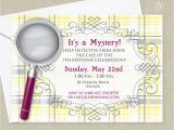 Mystery Birthday Party Invitations Girls Spy Birthday Invitation Mystery Birthday Party