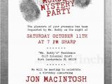 Mystery Birthday Party Invitations Invitation Anniversaire Detective Dk86 Jornalagora