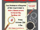 Mystery Birthday Party Invitations Personalized Detective Invitations Custominvitations4u Com