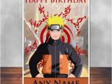 Naruto Birthday Card Naruto Birthday Card 5×7 Inches 128mm X 178mm by