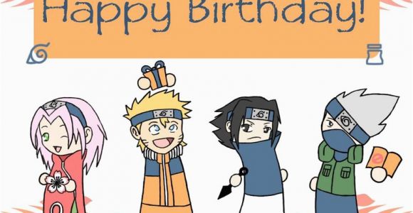 Naruto Birthday Card Naruto Birthday Card by Sweetduke On Deviantart